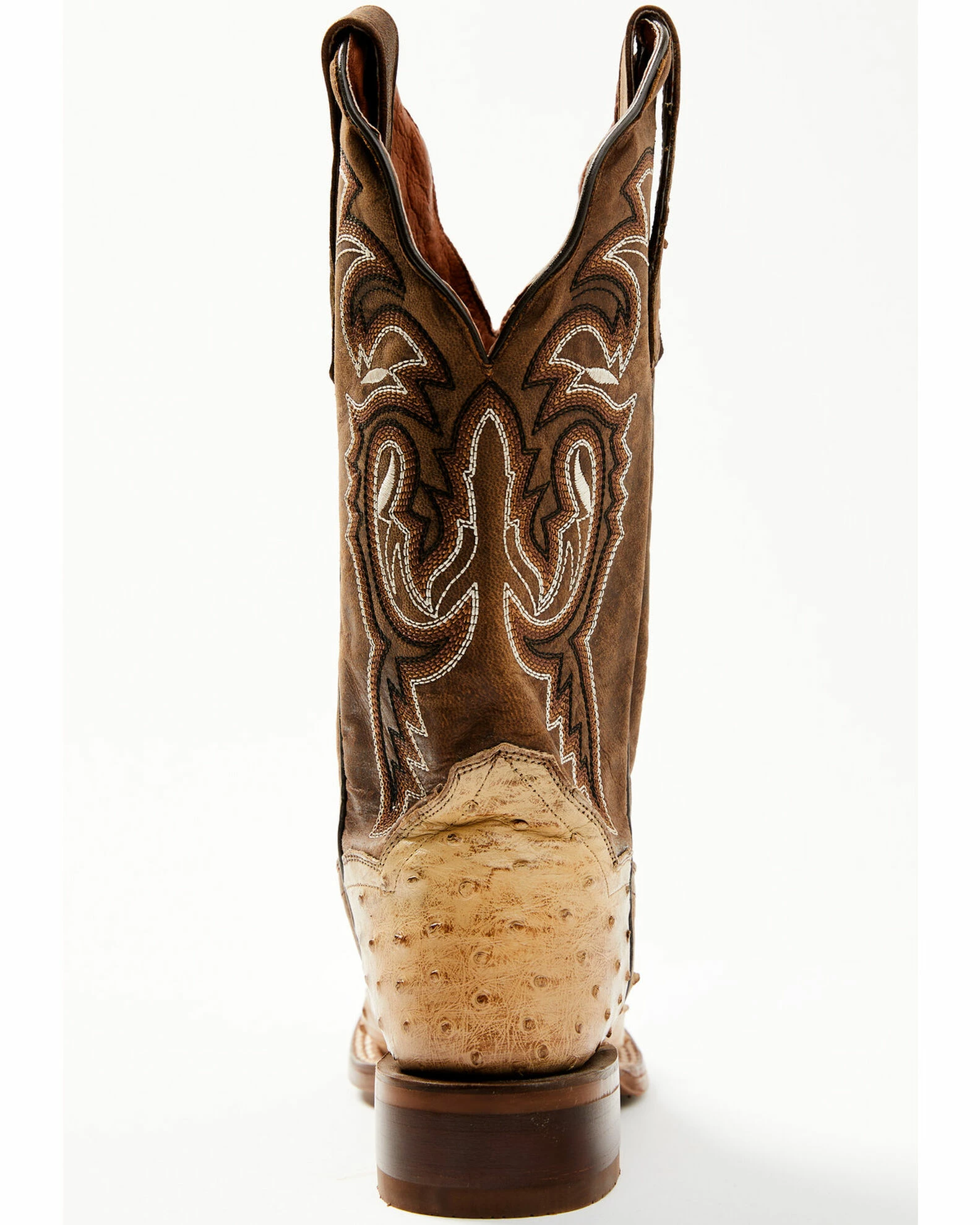 Dan Post Women's Nicotine FQ Ostrich Print Exotic Western Boots - Broad Square Toe 7 Dan Post Women's Nicotine FQ Ostrich Print Exotic Western Boots - Broad Square Toe - Image 5