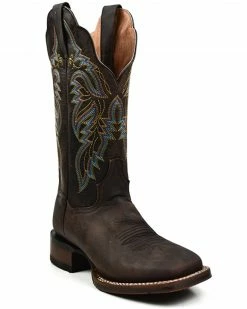 Dan Post Women's Performance Western Boots - Broad Square Toe 