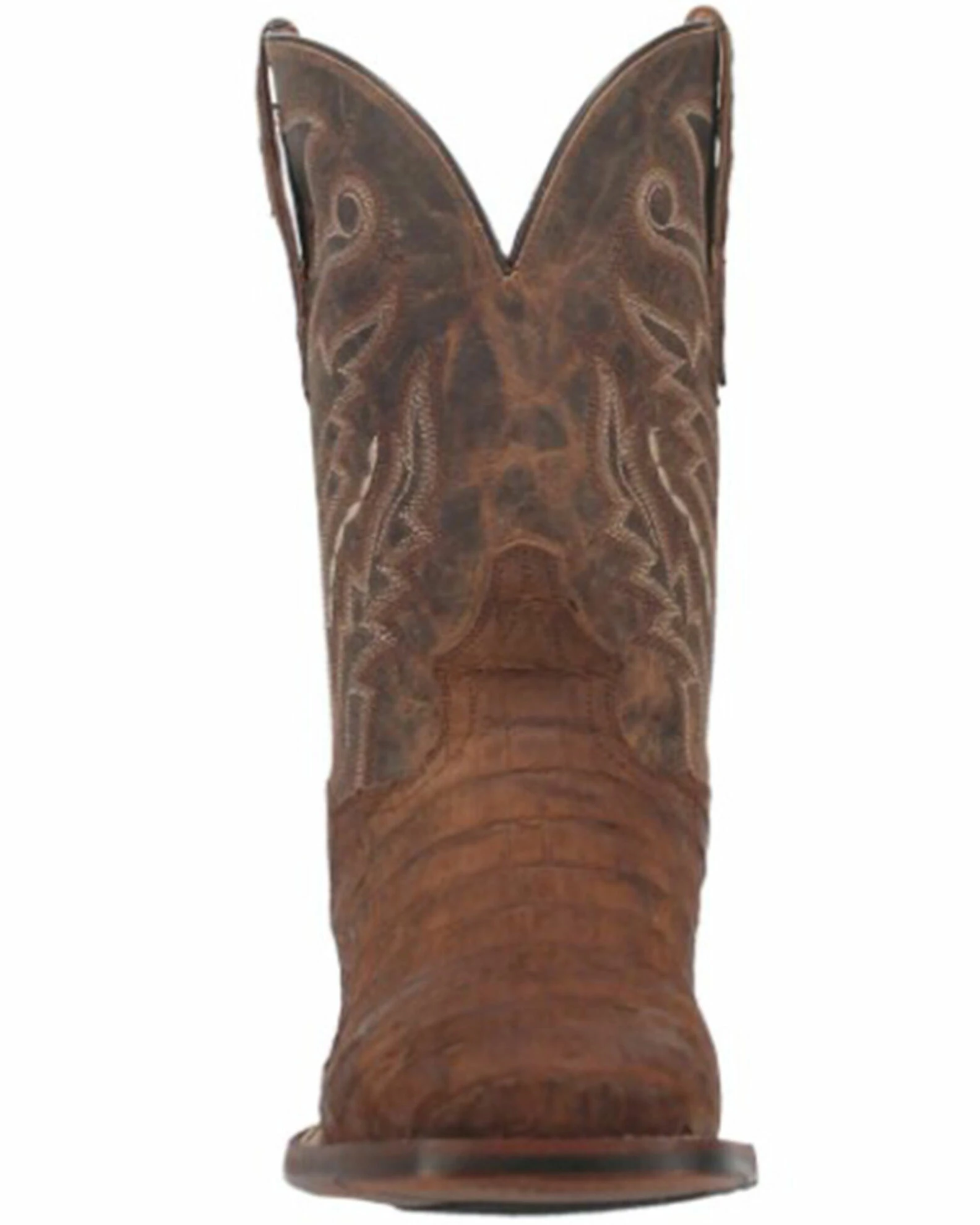 Dan Post Men's Caiman Mickey Western Boots - Wide Square Toe Tan 5 Dan Post Men's Caiman Mickey Western Boots - Wide Square Toe Tan - Image 3