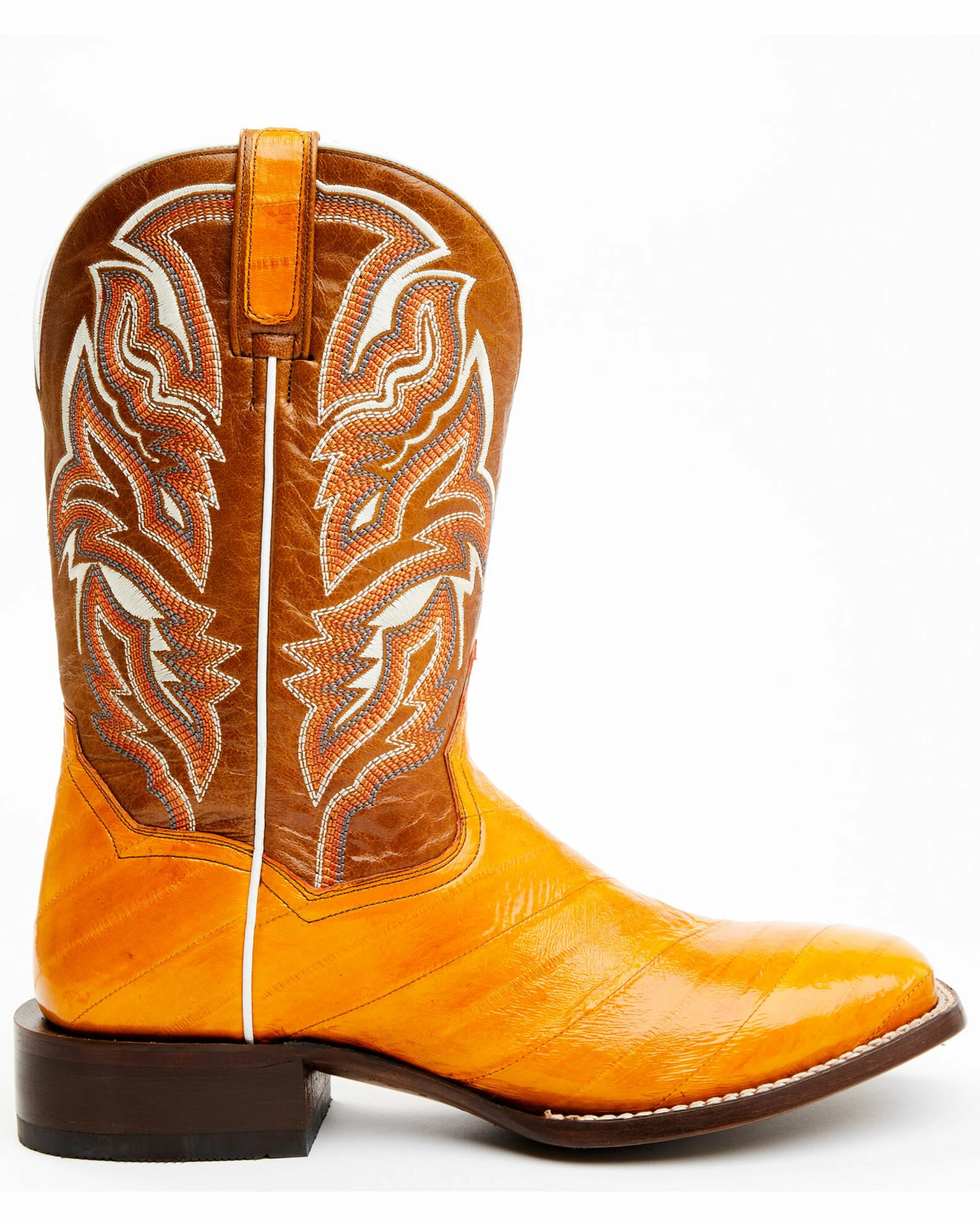 Dan Post Men's Buttercup Eel Exotic Western Boots - Broad Square Toe 4 Dan Post Men's Buttercup Eel Exotic Western Boots - Broad Square Toe - Image 2