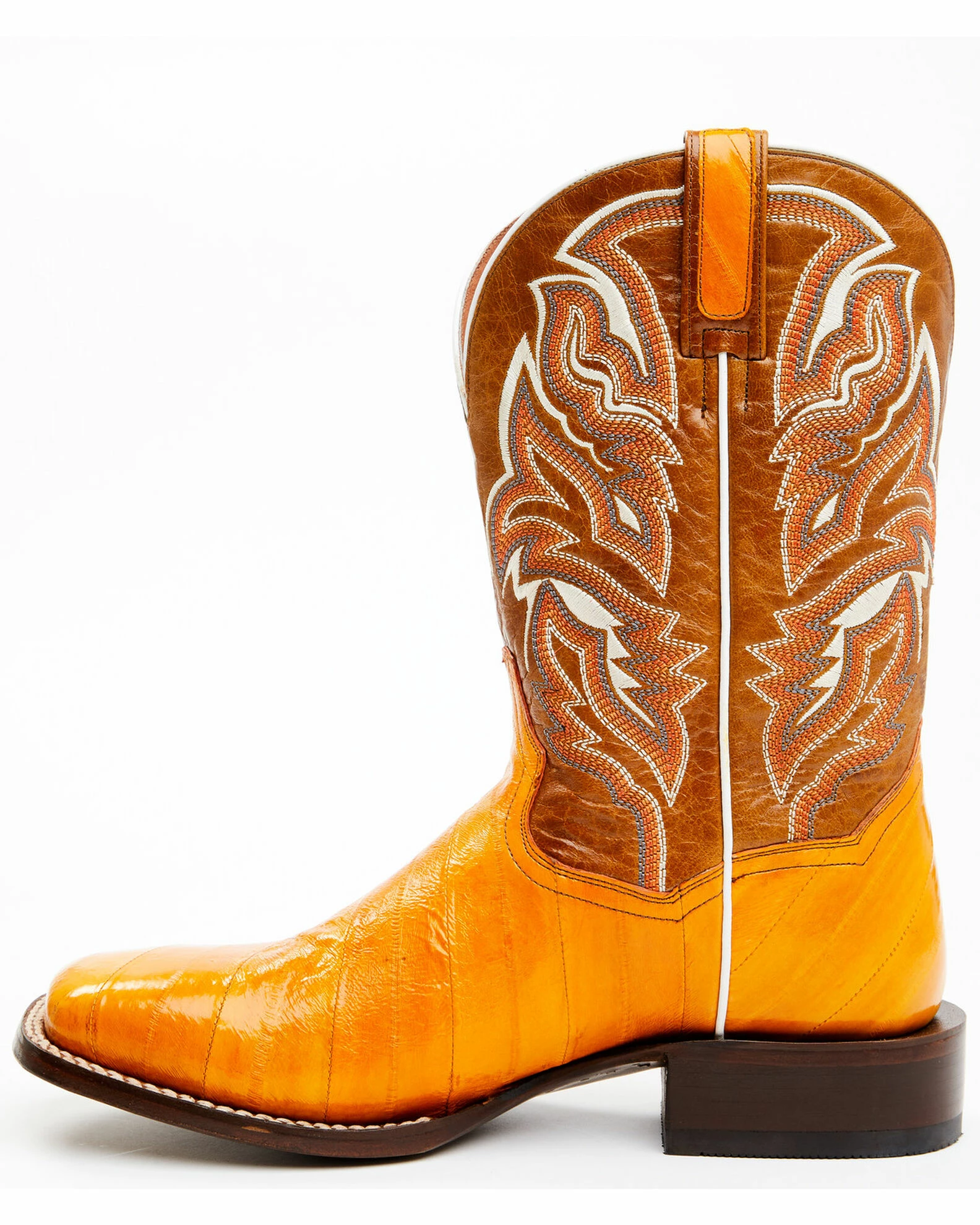 Dan Post Men's Buttercup Eel Exotic Western Boots - Broad Square Toe 5 Dan Post Men's Buttercup Eel Exotic Western Boots - Broad Square Toe - Image 3