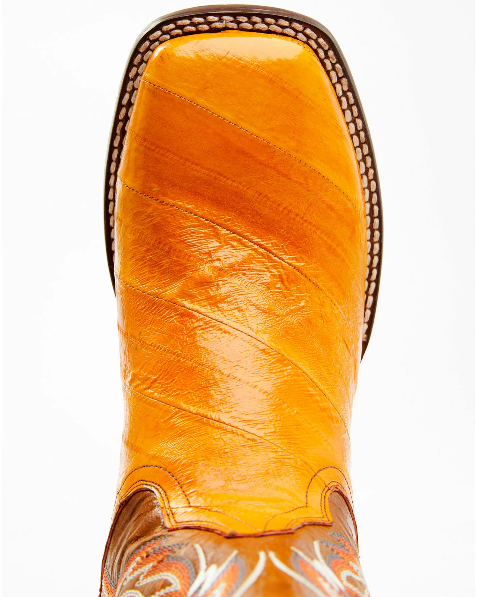 Dan Post Men's Buttercup Eel Exotic Western Boots - Broad Square Toe 8 Dan Post Men's Buttercup Eel Exotic Western Boots - Broad Square Toe - Image 6