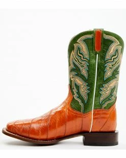 Dan Post Men's Camel Eel Exotic Western Boots - Broad Square Toe 11 Dan Post Men's Camel Eel Exotic Western Boots - Broad Square Toe -Dan Post Shop 2000366812 900 P3