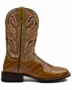 Alternative view of Dan Post Men's Eel Exotic Western Boots - Broad Square Toe 