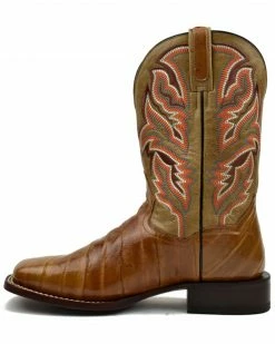 Dan Post Men's Eel Exotic Western Boots - Broad Square Toe  -Dan Post Shop 2000366814 200 P3