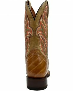 Dan Post Men's Eel Exotic Western Boots - Broad Square Toe  -Dan Post Shop 2000366814 200 P5