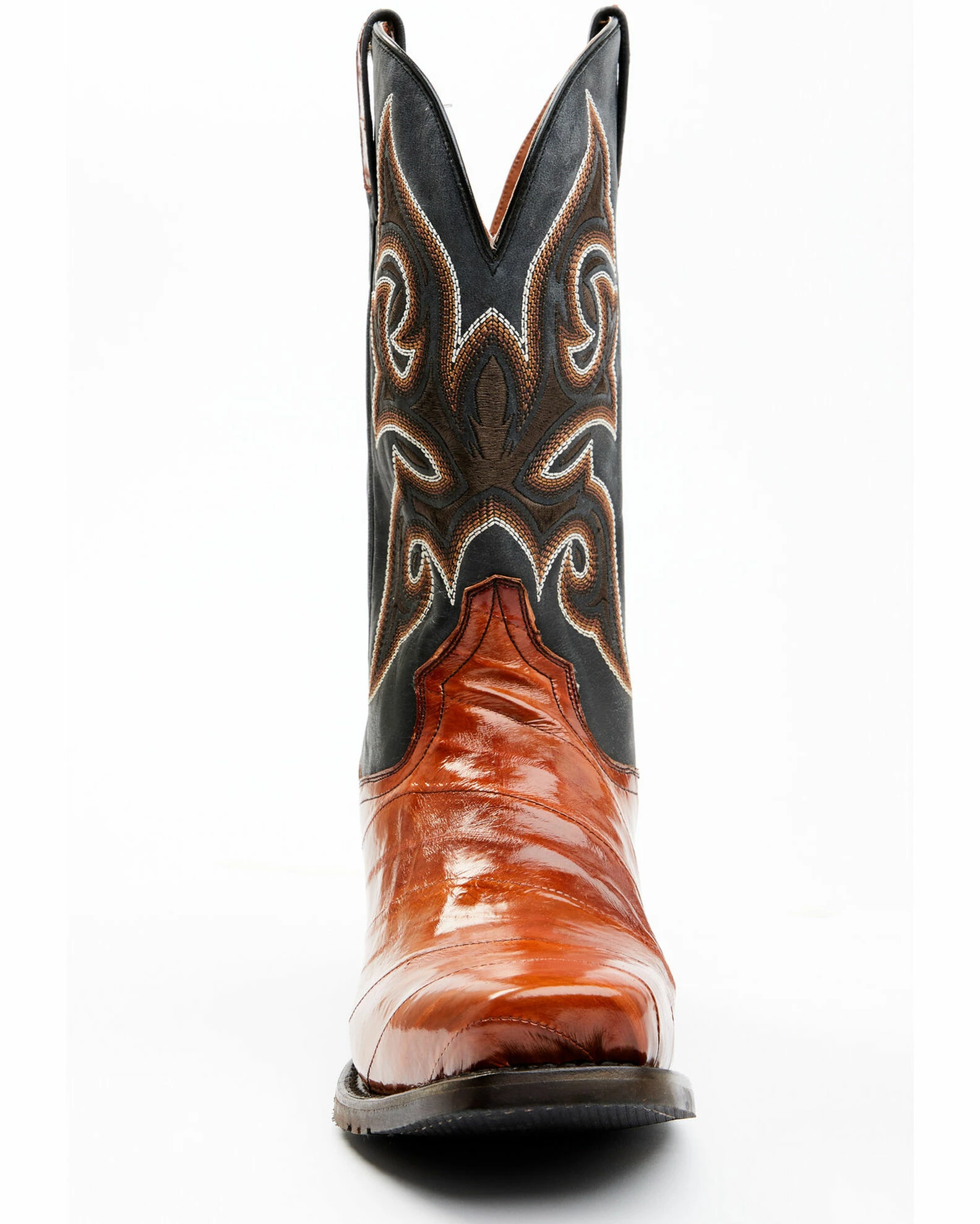 Dan Post Men's Eel Exotic Western Boots - Square Toe 6 Dan Post Men's Eel Exotic Western Boots - Square Toe - Image 4