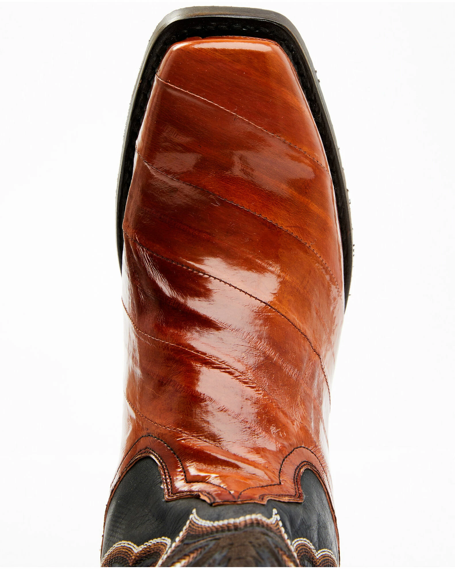Dan Post Men's Eel Exotic Western Boots - Square Toe 8 Dan Post Men's Eel Exotic Western Boots - Square Toe - Image 6
