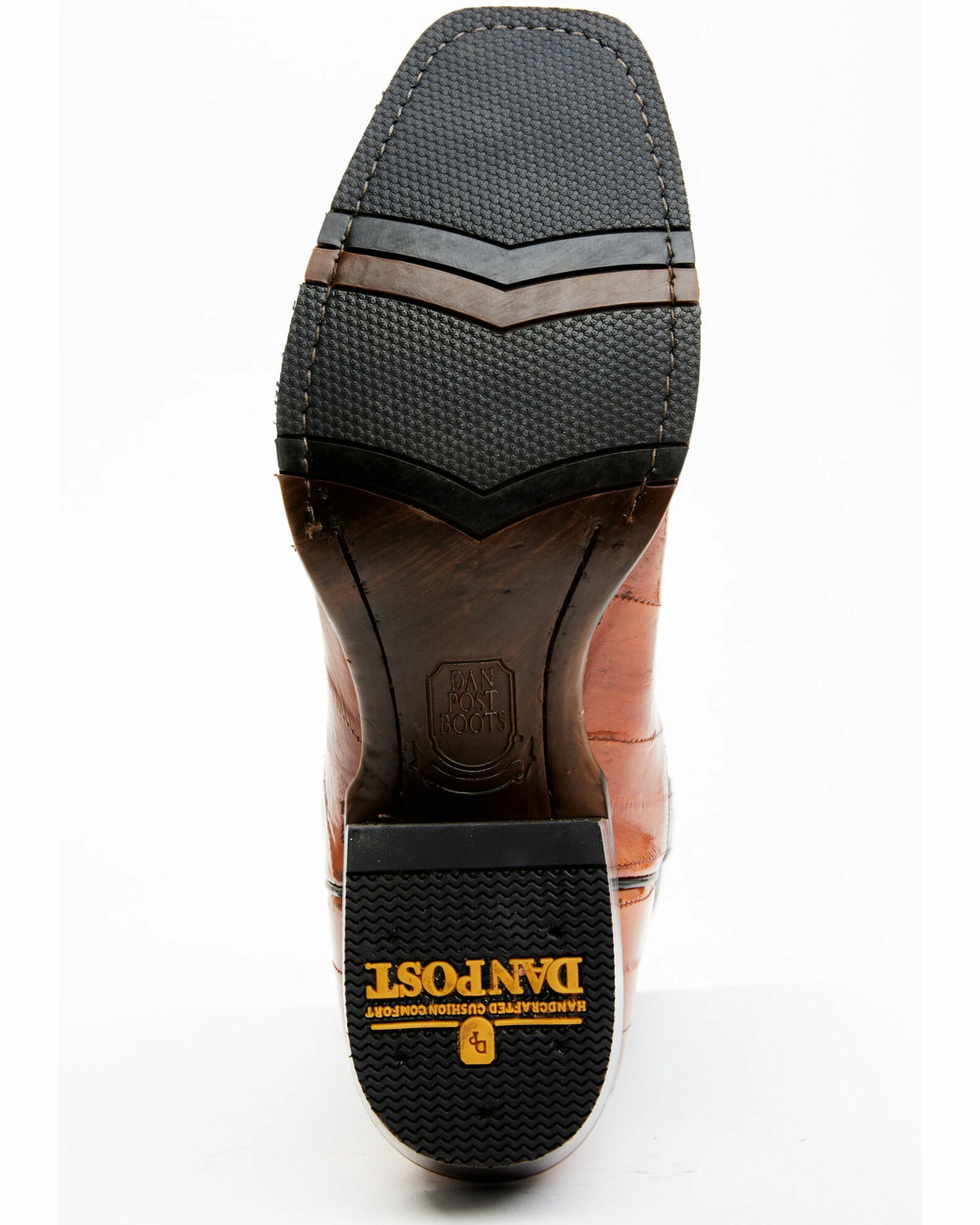 Dan Post Men's Eel Exotic Western Boots - Square Toe 9 Dan Post Men's Eel Exotic Western Boots - Square Toe - Image 7