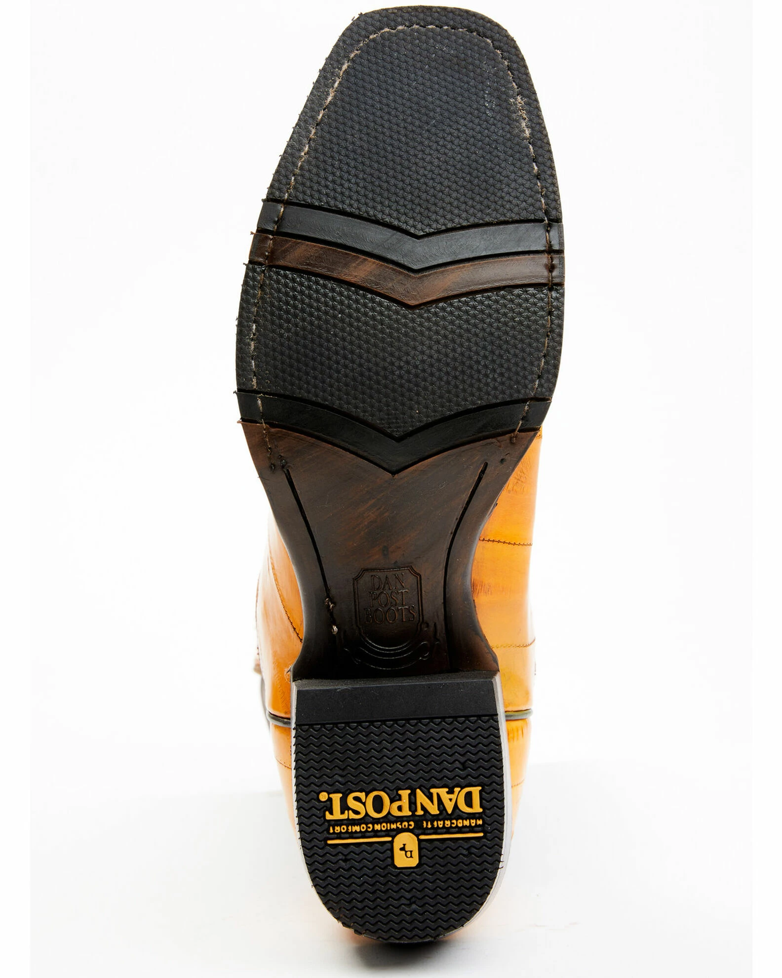 Dan Post Men's Eel Exotic Western Boots - Square Toe 9 Dan Post Men's Eel Exotic Western Boots - Square Toe - Image 7