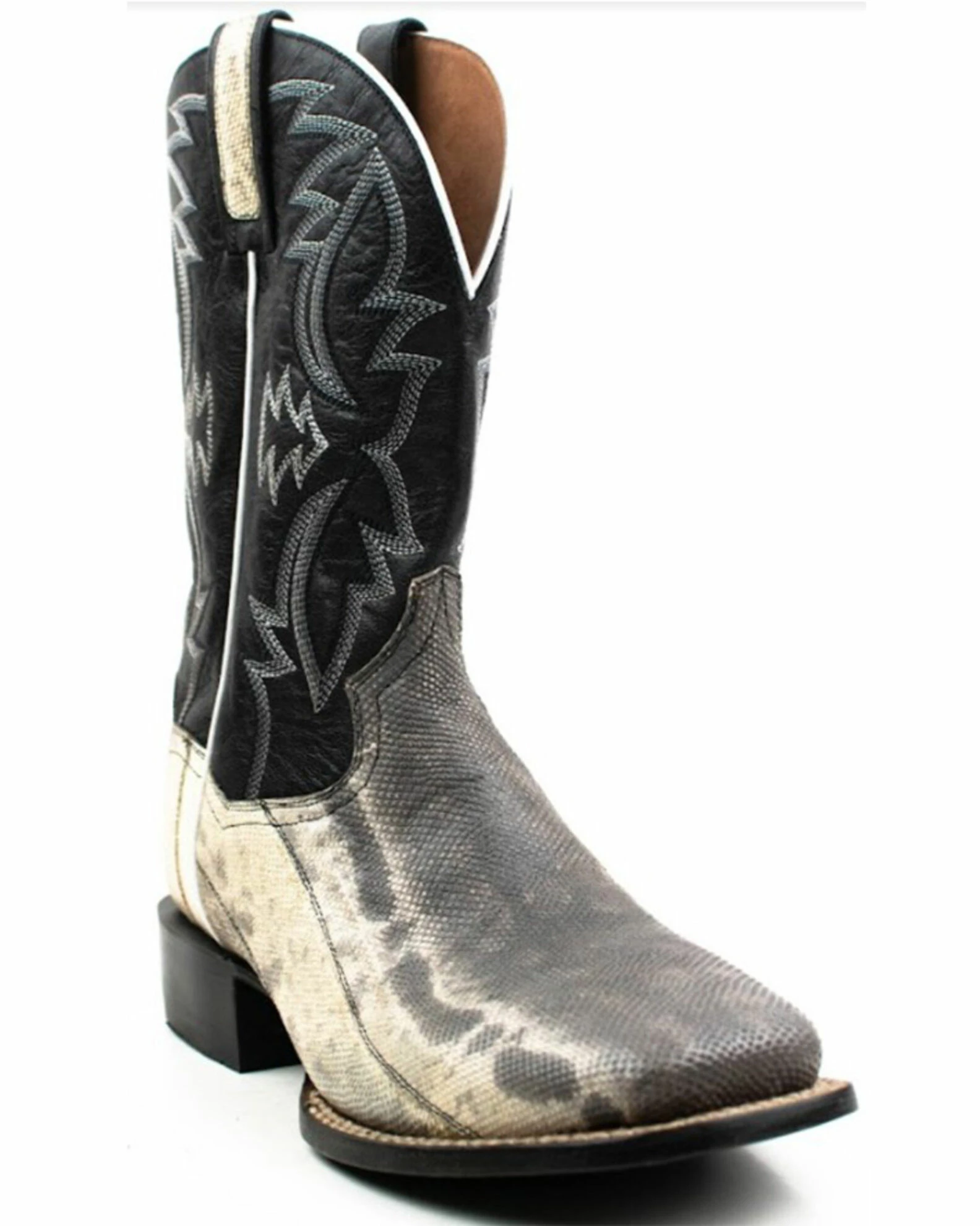 Dan Post Men's Kauring Snake Exotic Western Boots - Broad Square Toe 3 Dan Post Men's Kauring Snake Exotic Western Boots - Broad Square Toe