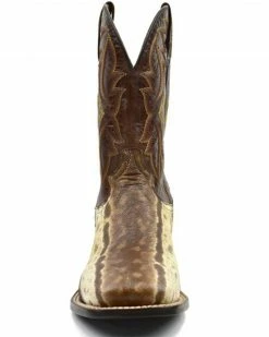 Dan Post Men's Karung Snake Brown Exotic Western Boots - Broad Square Toe 12 Dan Post Men's Karung Snake Brown Exotic Western Boots - Broad Square Toe -Dan Post Shop 2000366820 200 P4