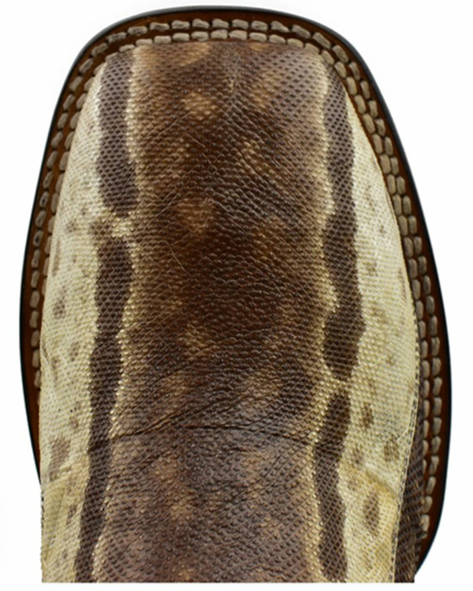 Dan Post Men's Karung Snake Brown Exotic Western Boots - Broad Square Toe 8 Dan Post Men's Karung Snake Brown Exotic Western Boots - Broad Square Toe - Image 6