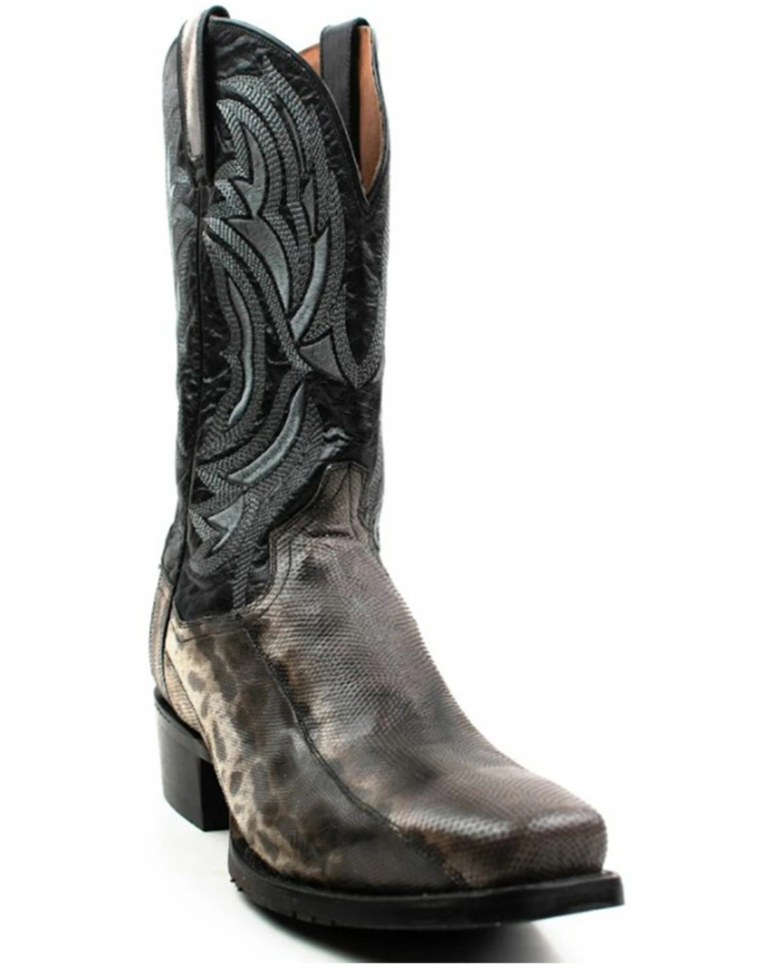 Dan Post Men's Karung Snake Exotic Western Boots - Square Toe 3 Dan Post Men's Karung Snake Exotic Western Boots - Square Toe