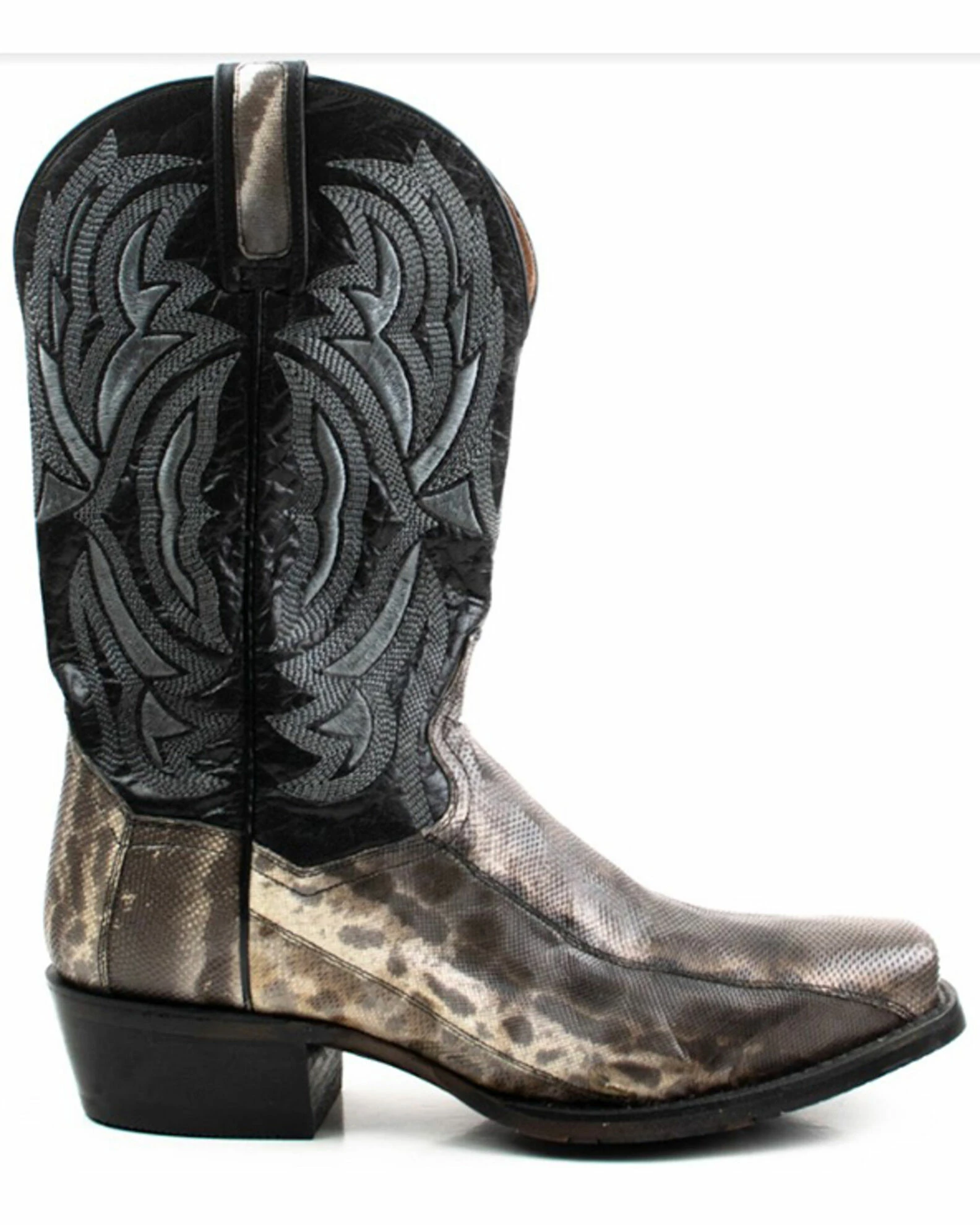 Dan Post Men's Karung Snake Exotic Western Boots - Square Toe 4 Dan Post Men's Karung Snake Exotic Western Boots - Square Toe - Image 2