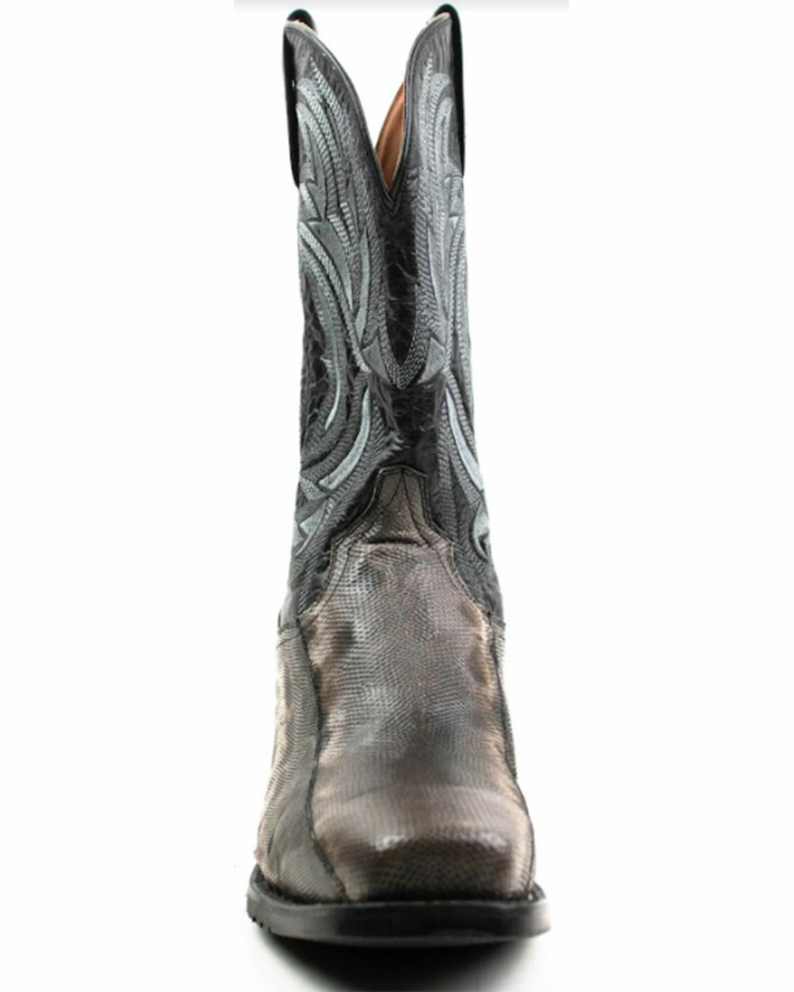 Dan Post Men's Karung Snake Exotic Western Boots - Square Toe 6 Dan Post Men's Karung Snake Exotic Western Boots - Square Toe - Image 4