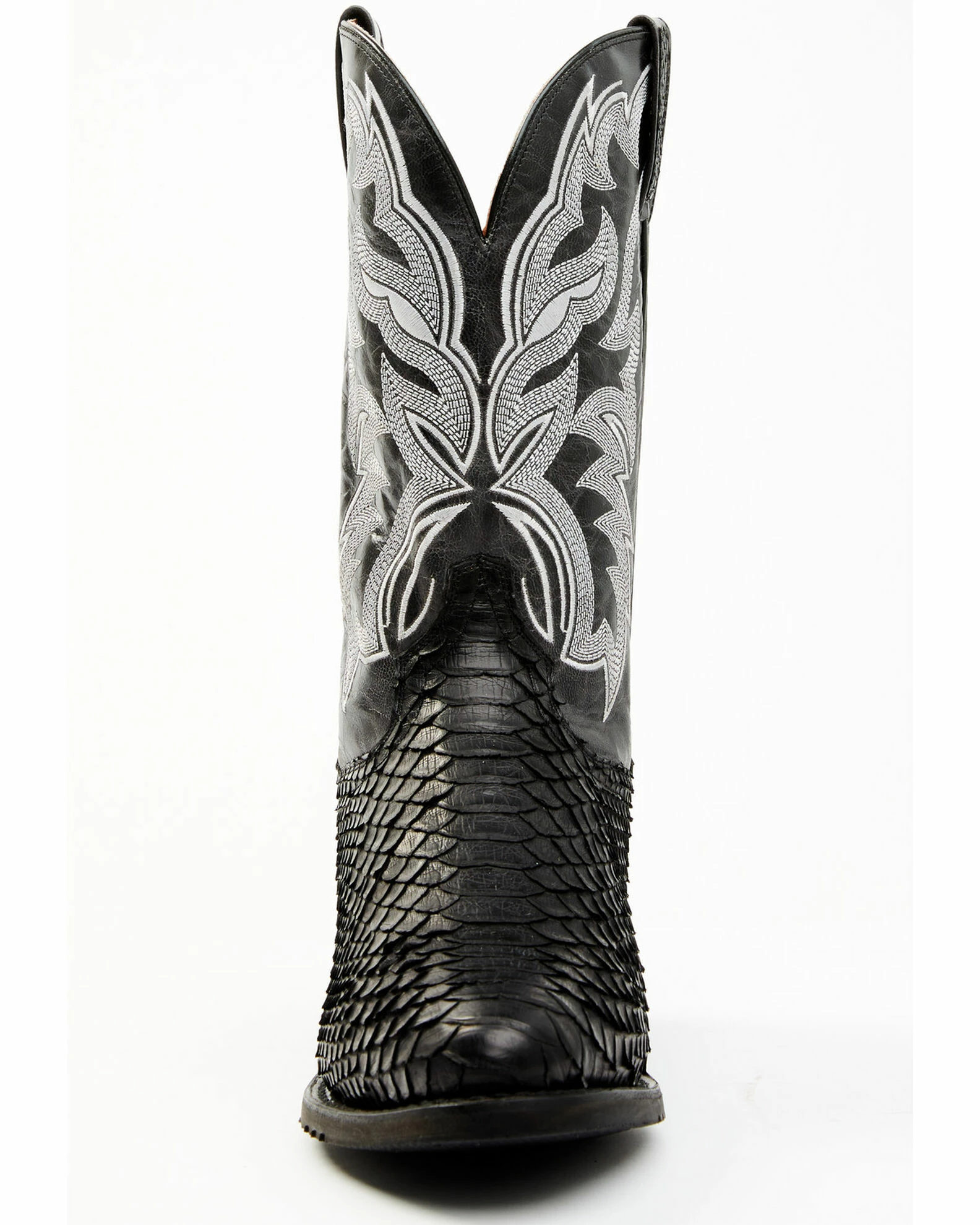 Dan Post Men's Back Cut Python Exotic Western Boots - Round Toe 6 Dan Post Men's Back Cut Python Exotic Western Boots - Round Toe - Image 4