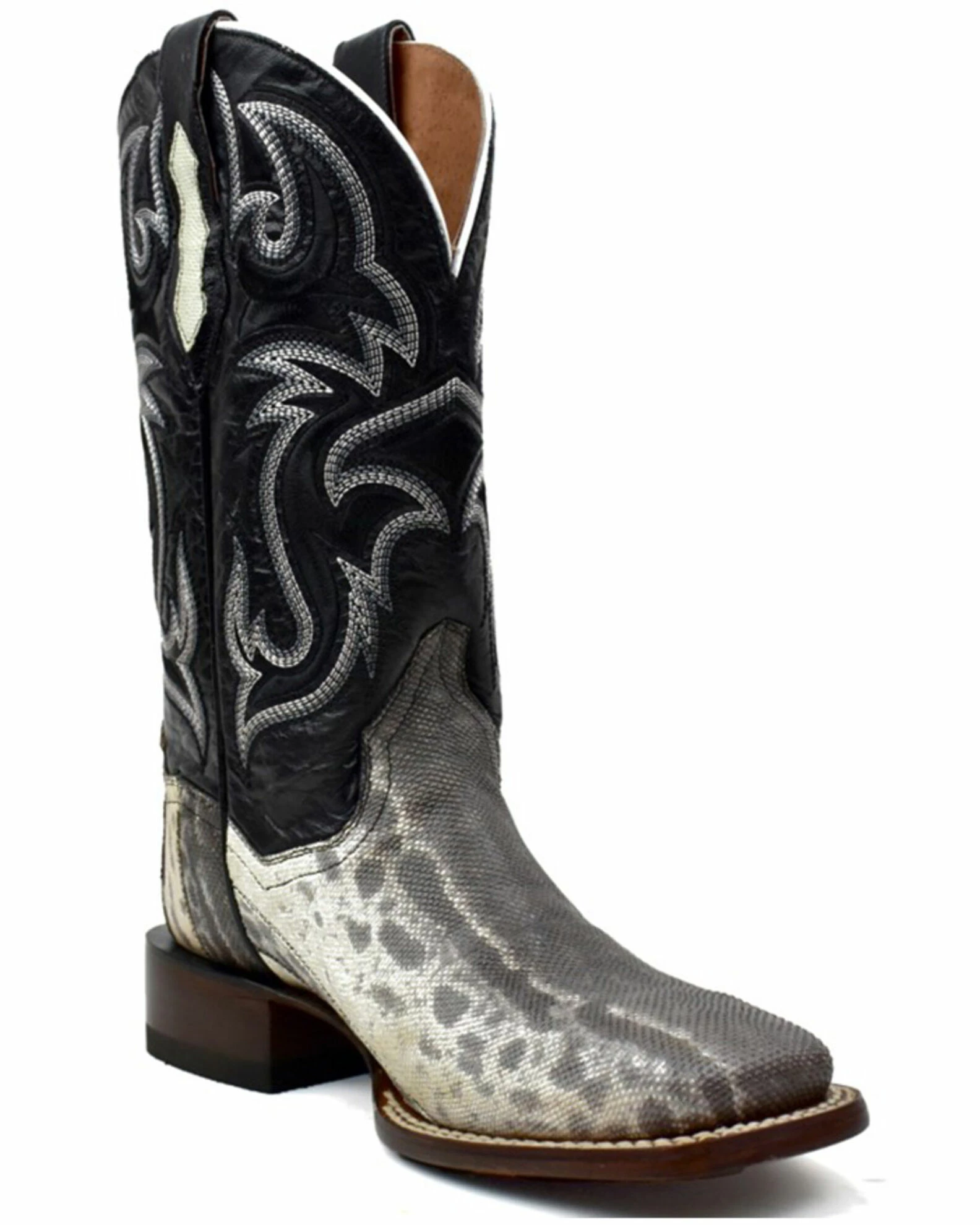 Dan Post Women's Exotic Kauring Snake Western Boot - Broad Square Toe 3 Dan Post Women's Exotic Kauring Snake Western Boot - Broad Square Toe