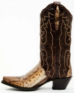 Dan Post Women's Karung Snake Brown Exotic Western Boot - Snip Toe  -Dan Post Shop 2000367474 200 P3