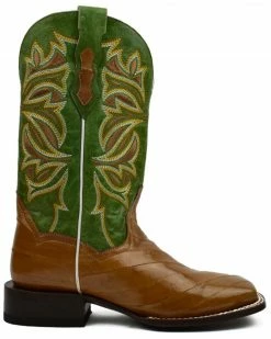Dan Post Women's Exotic Eel Skin Western Boot - Broad Square -Dan Post Shop 2000367483 300 P2