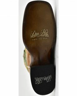 Dan Post Women's Exotic Eel Skin Western Boot - Broad Square -Dan Post Shop 2000367483 300 P7