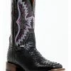 Dan Post Women's Back Cut Black Python Exotic Western Boot - Broad Square Toe 1 Dan Post Women's Back Cut Black Python Exotic Western Boot - Broad Square Toe -Dan Post Shop 2000367487 001 P1