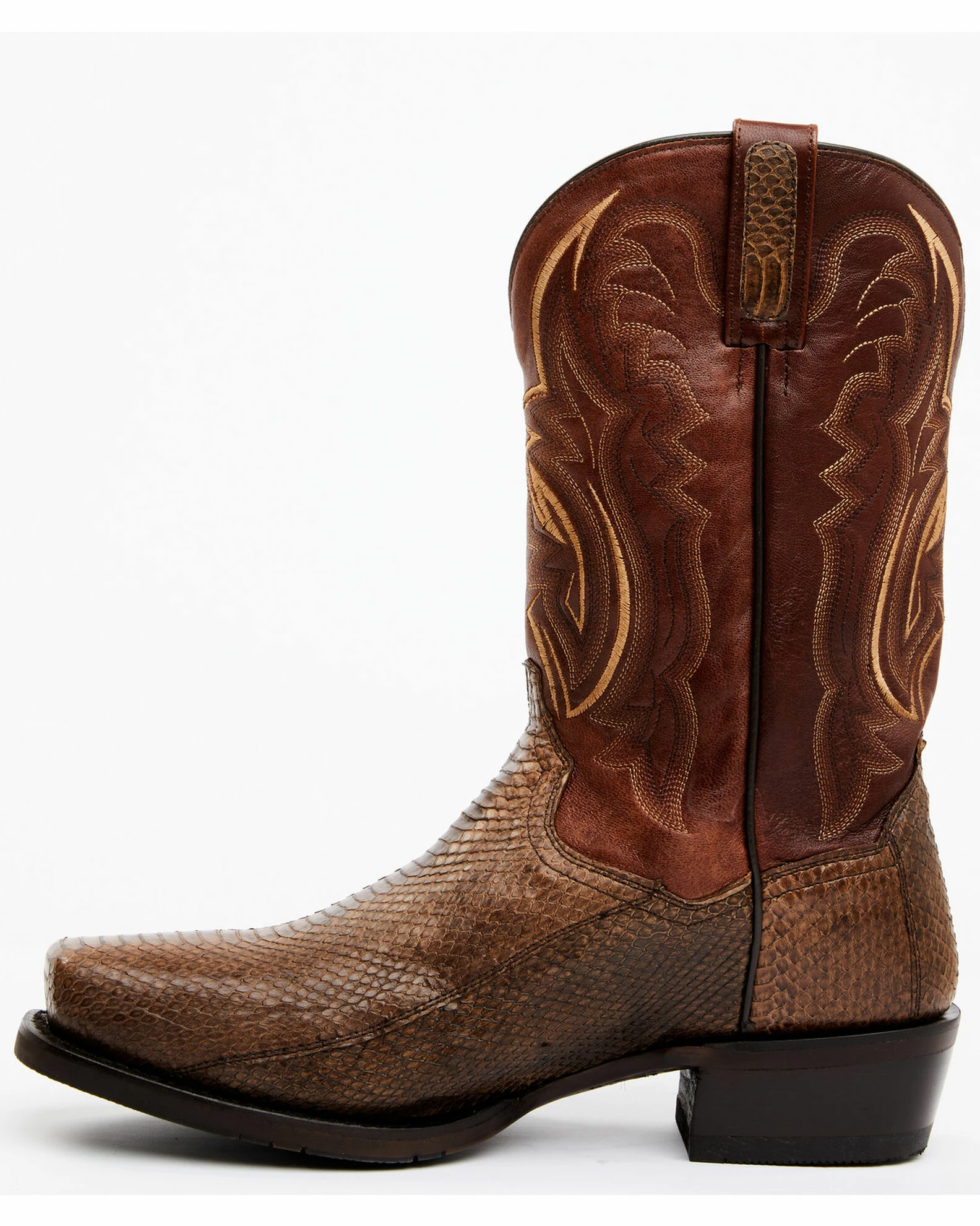 Dan Post Men's Exotic Water Snake Western Boots - Square Toe 5 Dan Post Men's Exotic Water Snake Western Boots - Square Toe - Image 3