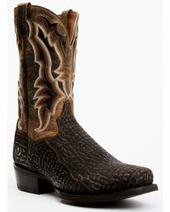 Dan Post Men's Exotic Shark Western Boot - Narrow Square Toe 
