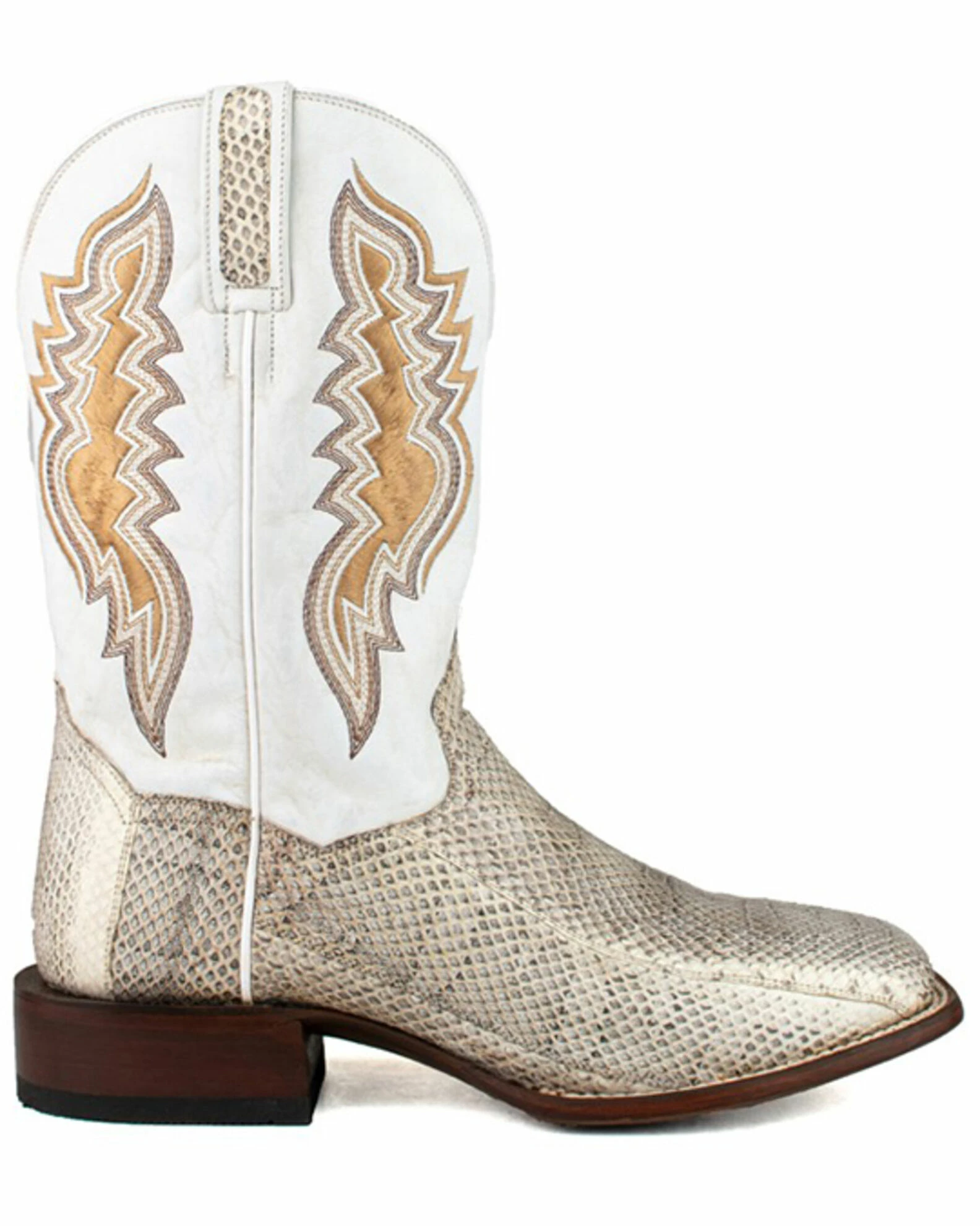 Dan Post Men's Exotic Water Snake Western Boot - Broad Square Toe 4 Dan Post Men's Exotic Water Snake Western Boot - Broad Square Toe - Image 2