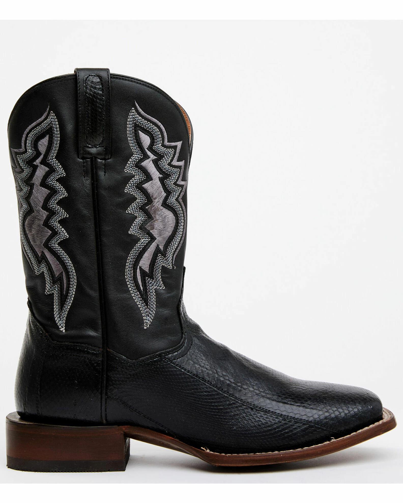 Dan Post Men's Exotic Water Snake Western Boots - Broad Square Toe 4 Dan Post Men's Exotic Water Snake Western Boots - Broad Square Toe - Image 2