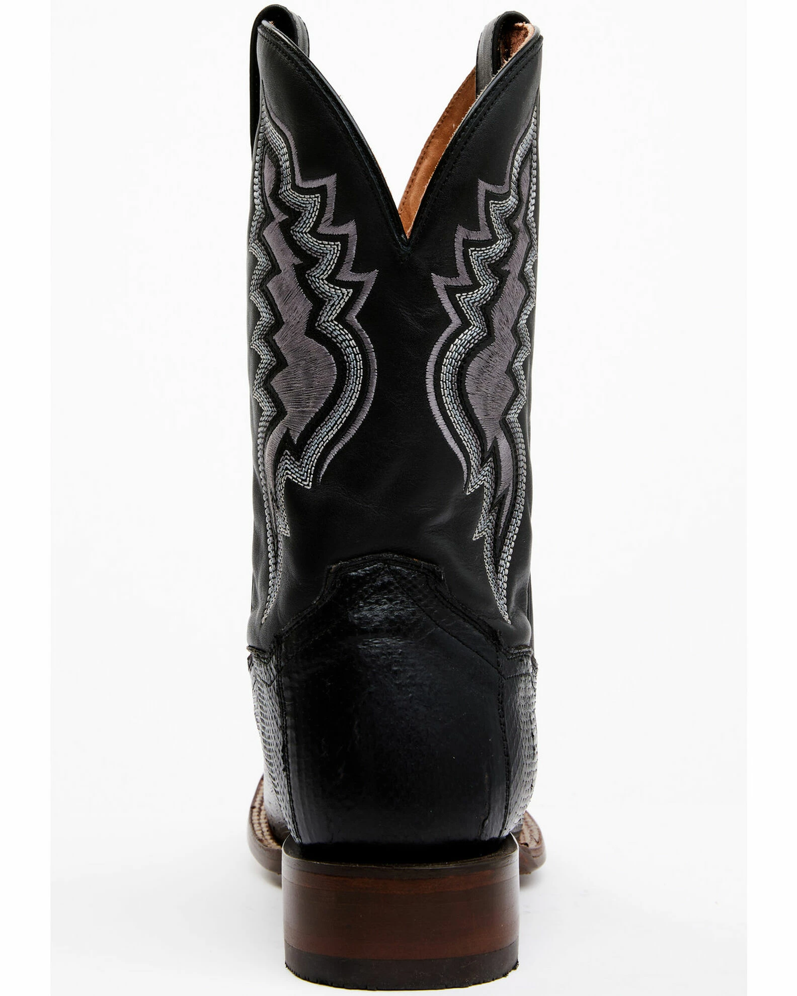 Dan Post Men's Exotic Water Snake Western Boots - Broad Square Toe 7 Dan Post Men's Exotic Water Snake Western Boots - Broad Square Toe - Image 5