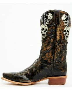 Alternative view of Dan Post Men's 13" Skull Face Tall Western Boot - Snip Toe