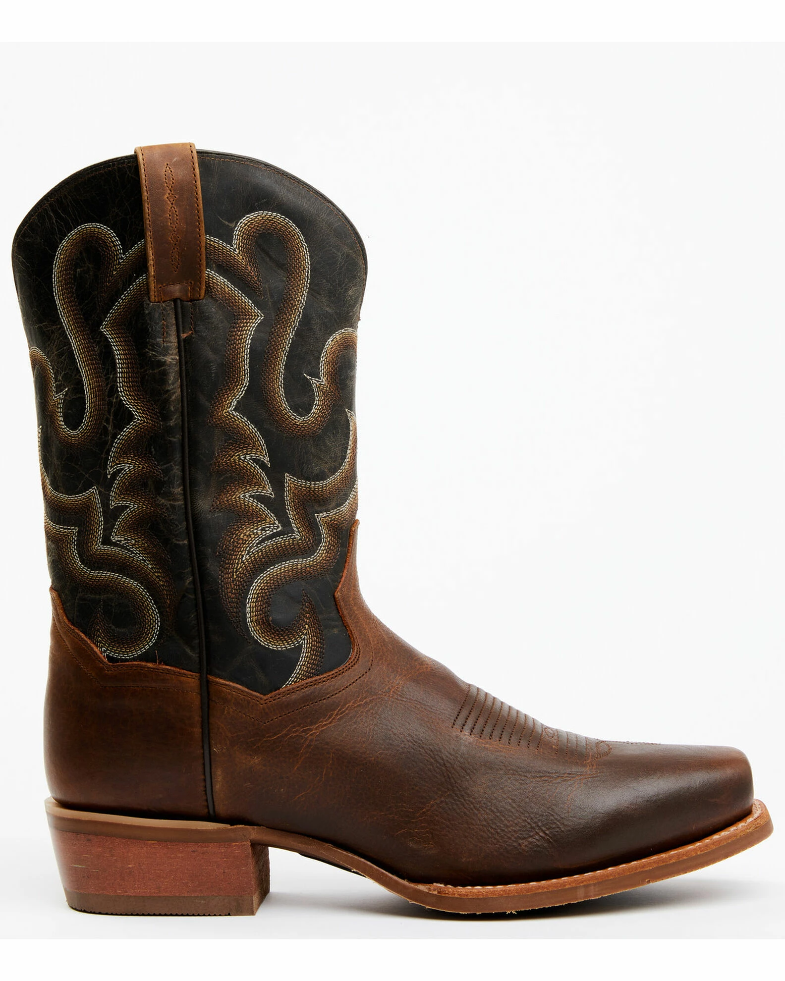 Dan Post Men's Saddle Richland Western Boot - Square Toe 4 Dan Post Men's Saddle Richland Western Boot - Square Toe - Image 2
