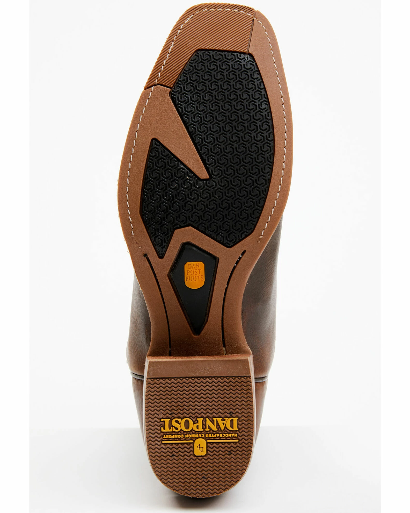 Dan Post Men's Saddle Richland Western Boot - Square Toe 9 Dan Post Men's Saddle Richland Western Boot - Square Toe - Image 7
