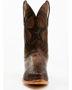 Dan Post Men's Embossed Star & Studded Basketweave Western Leather Boots - Snip Toe Brown 13 Dan Post Men's Embossed Star & Studded Basketweave Western Leather Boots - Snip Toe Brown -Dan Post Shop 2000371046 200 P4
