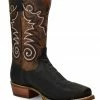 Dan Post Men's Chocolate Performance Western Boots - Square Toe  -Dan Post Shop 2000371048 240 P1