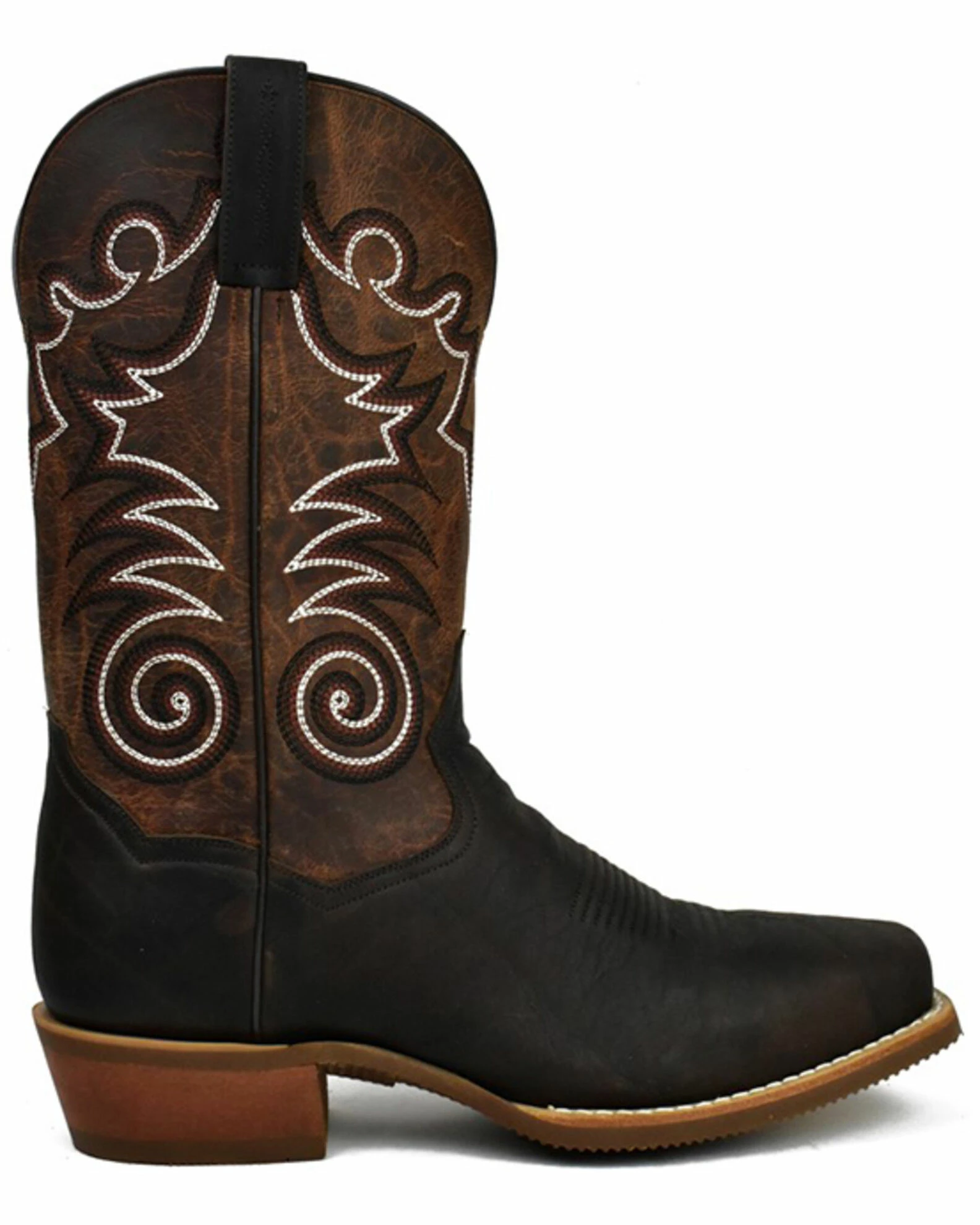 Dan Post Men's Chocolate Performance Western Boots - Square Toe 4 Dan Post Men's Chocolate Performance Western Boots - Square Toe - Image 2