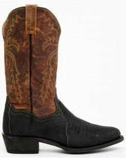 Dan Post Men's Winston Exotic Teju Lizard Leather Tall Western Boots - Round Toe 10 Dan Post Men's Winston Exotic Teju Lizard Leather Tall Western Boots - Round Toe -Dan Post Shop 2000371049 001 P2