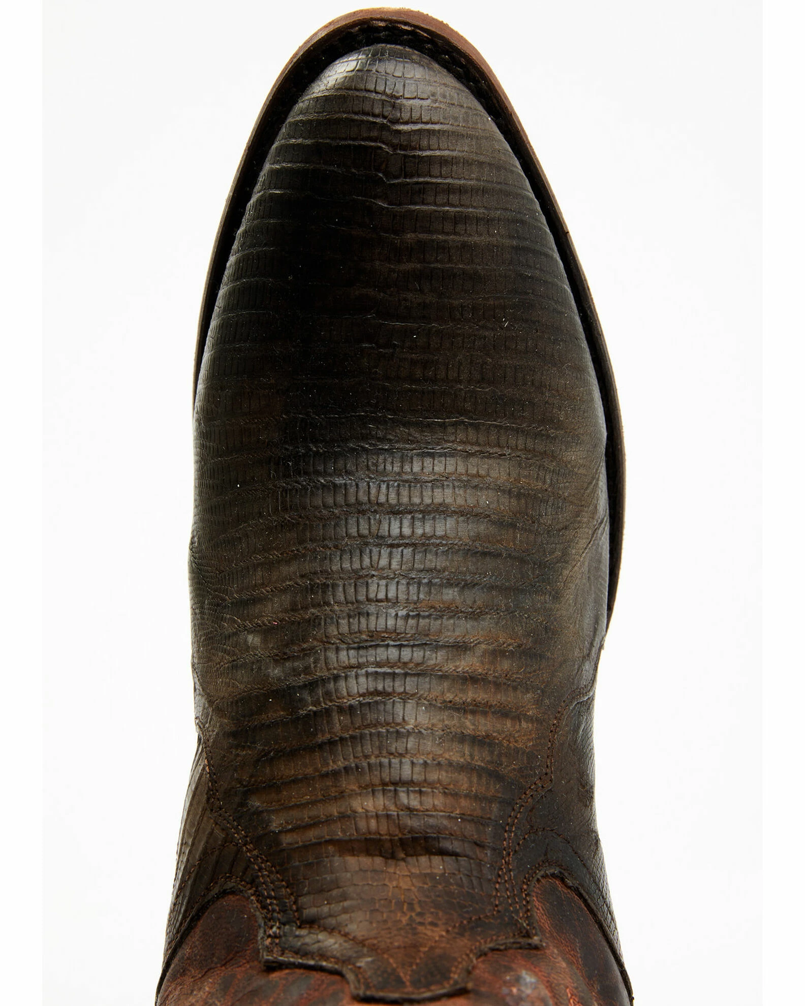 Dan Post Men's Tobacco Exotic Teju Lizard Leather Tall Western Boots - Round Toe 8 Dan Post Men's Tobacco Exotic Teju Lizard Leather Tall Western Boots - Round Toe - Image 6