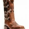 Dan Post Women's Athena Floral Embroidered Western Boots - Broad Square Toe Tan -Dan Post Shop 2000371101 280 P1