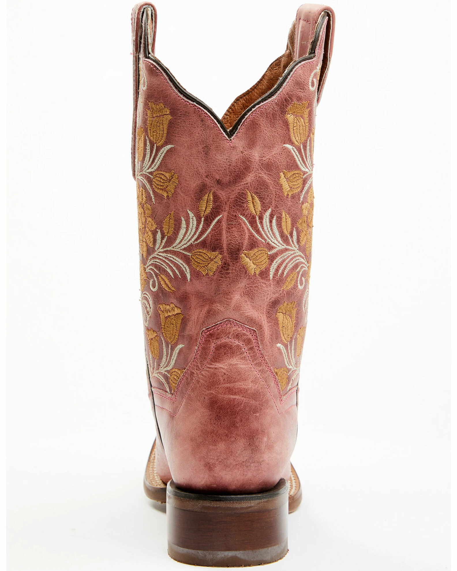 Dan Post Women's Athena Floral Embroidered Western Boots - Broad Square Toe 7 Dan Post Women's Athena Floral Embroidered Western Boots - Broad Square Toe - Image 5