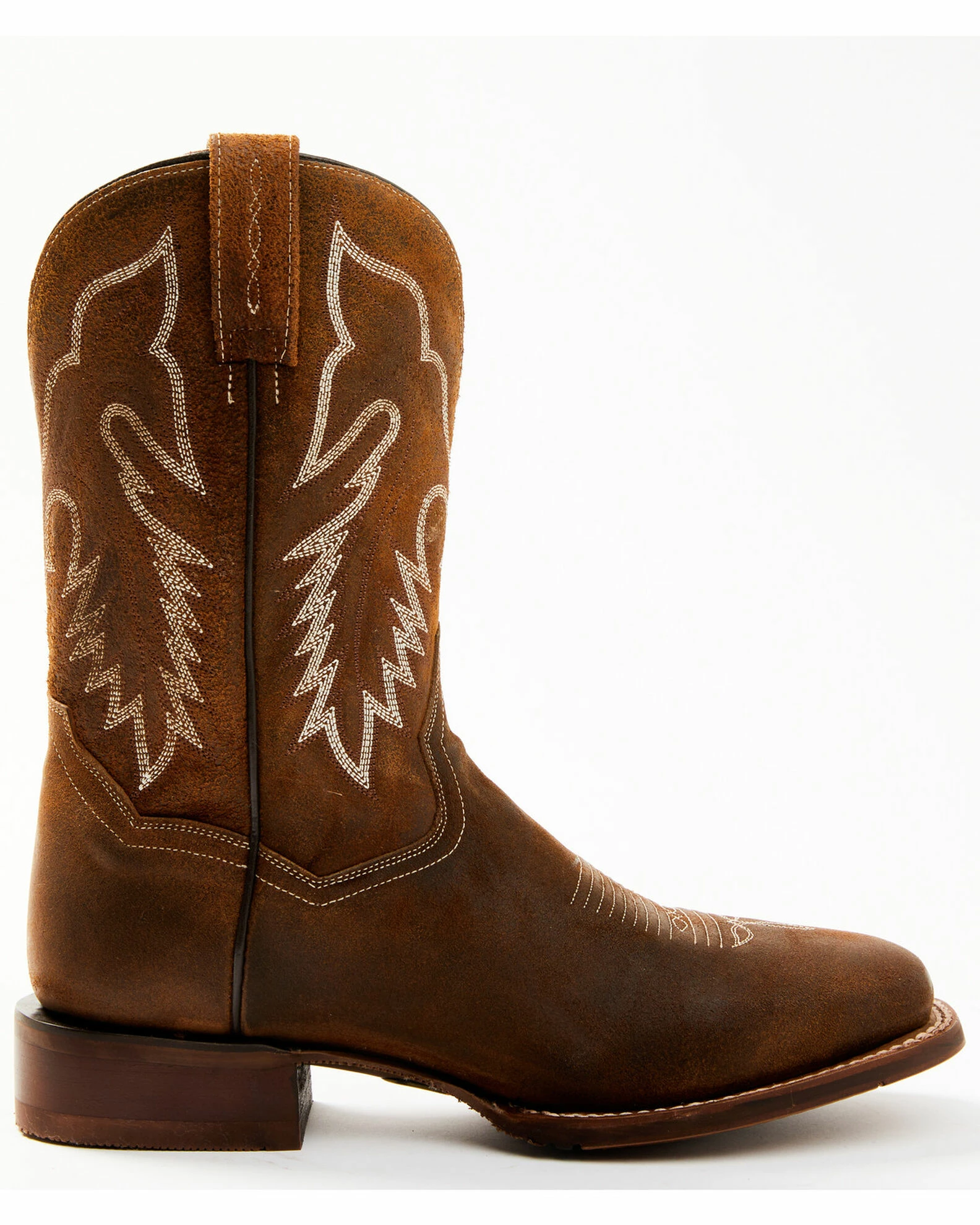 Dan Post Men's Stitched Western Boots - Broad Square Toe 4 Dan Post Men's Stitched Western Boots - Broad Square Toe - Image 2