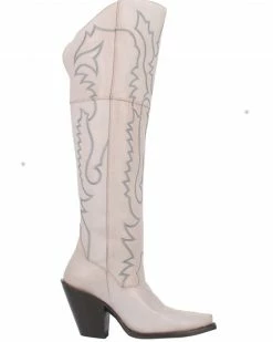 Alternative view of Dan Post Women's Loverfly Tall Western Boots - Snip Toe 