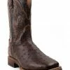 Dan Post Men's Alamosa Hand Ostrich Quill Western Boots - Broad Square Toe -Dan Post Shop 2000375987 200 P1