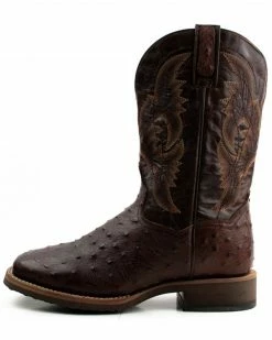 Dan Post Men's Alamosa Hand Ostrich Quill Western Boots - Broad Square Toe 11 Dan Post Men's Alamosa Hand Ostrich Quill Western Boots - Broad Square Toe -Dan Post Shop 2000375987 200 P3