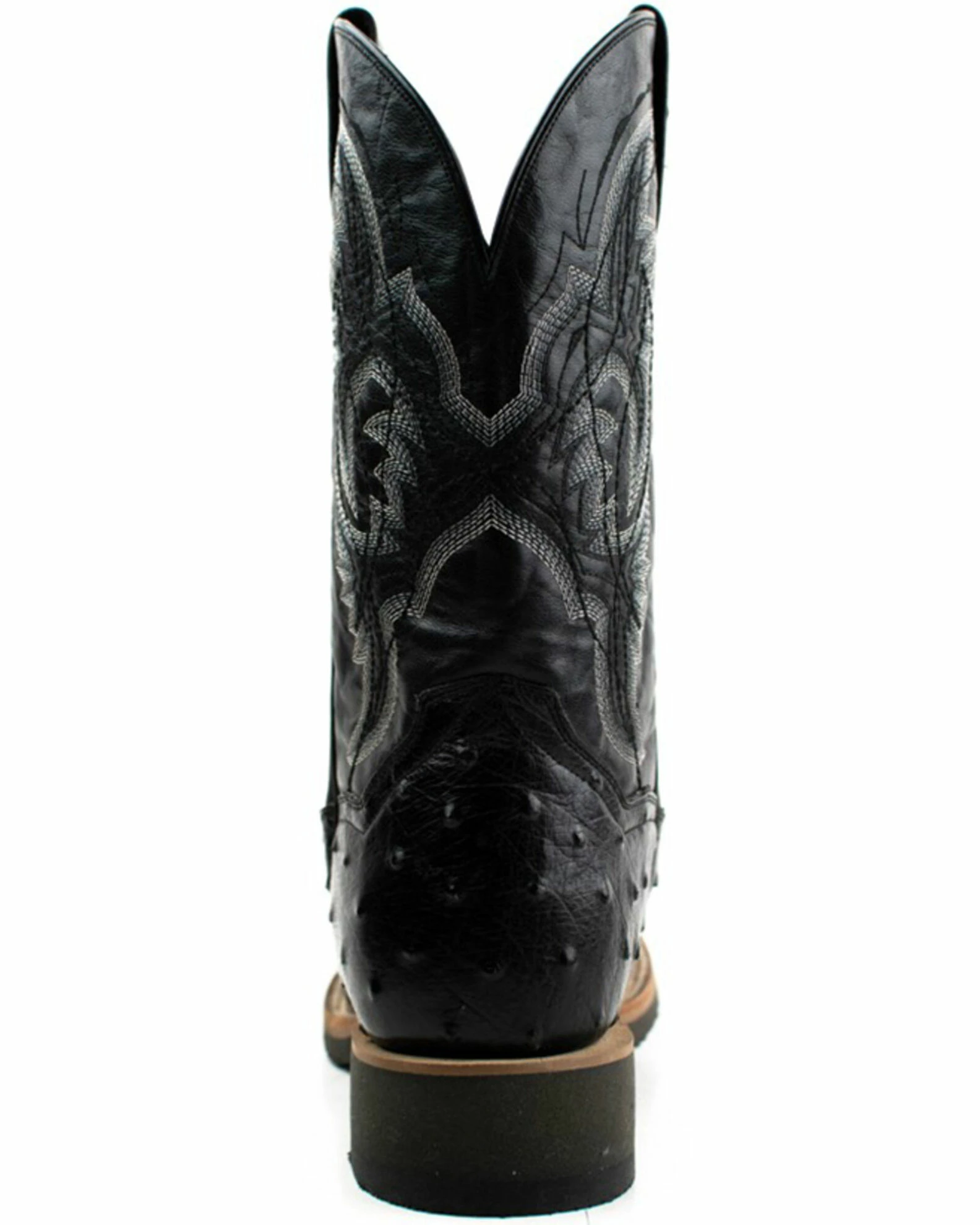 Dan Post Men's Exotic Ostrich Full Quill Western Boots - Broad Square Toe 7 Dan Post Men's Exotic Ostrich Full Quill Western Boots - Broad Square Toe - Image 5
