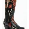 Dan Post Women's Alyssia Floral Leather Tall Western Boots - Snip Toe Black -Dan Post Shop 2000377481 001 P1