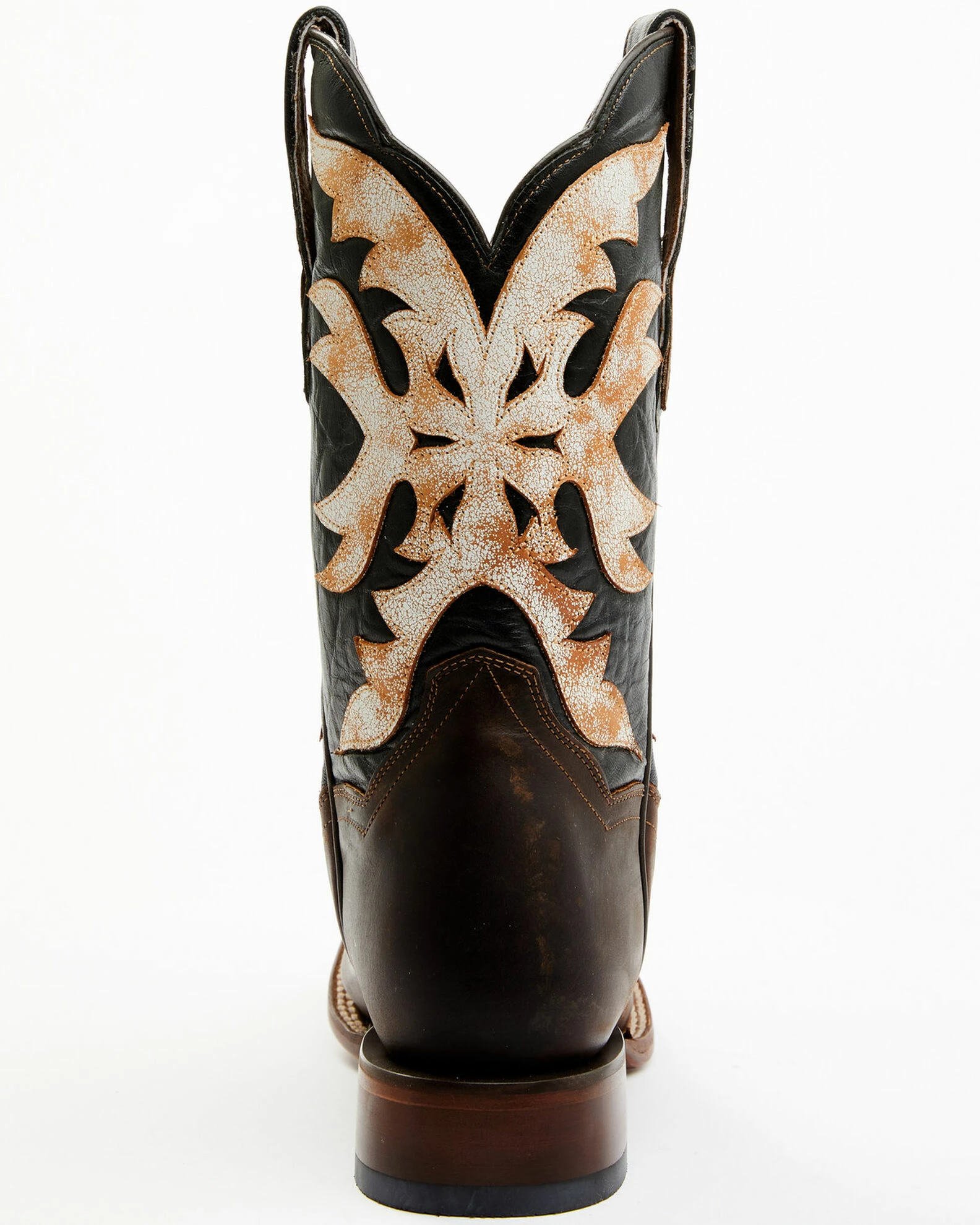 Dan Post Women's Sure Shot Embroidered Overlay Western Leather Boots - Broad Square Toe 7 Dan Post Women's Sure Shot Embroidered Overlay Western Leather Boots - Broad Square Toe - Image 5