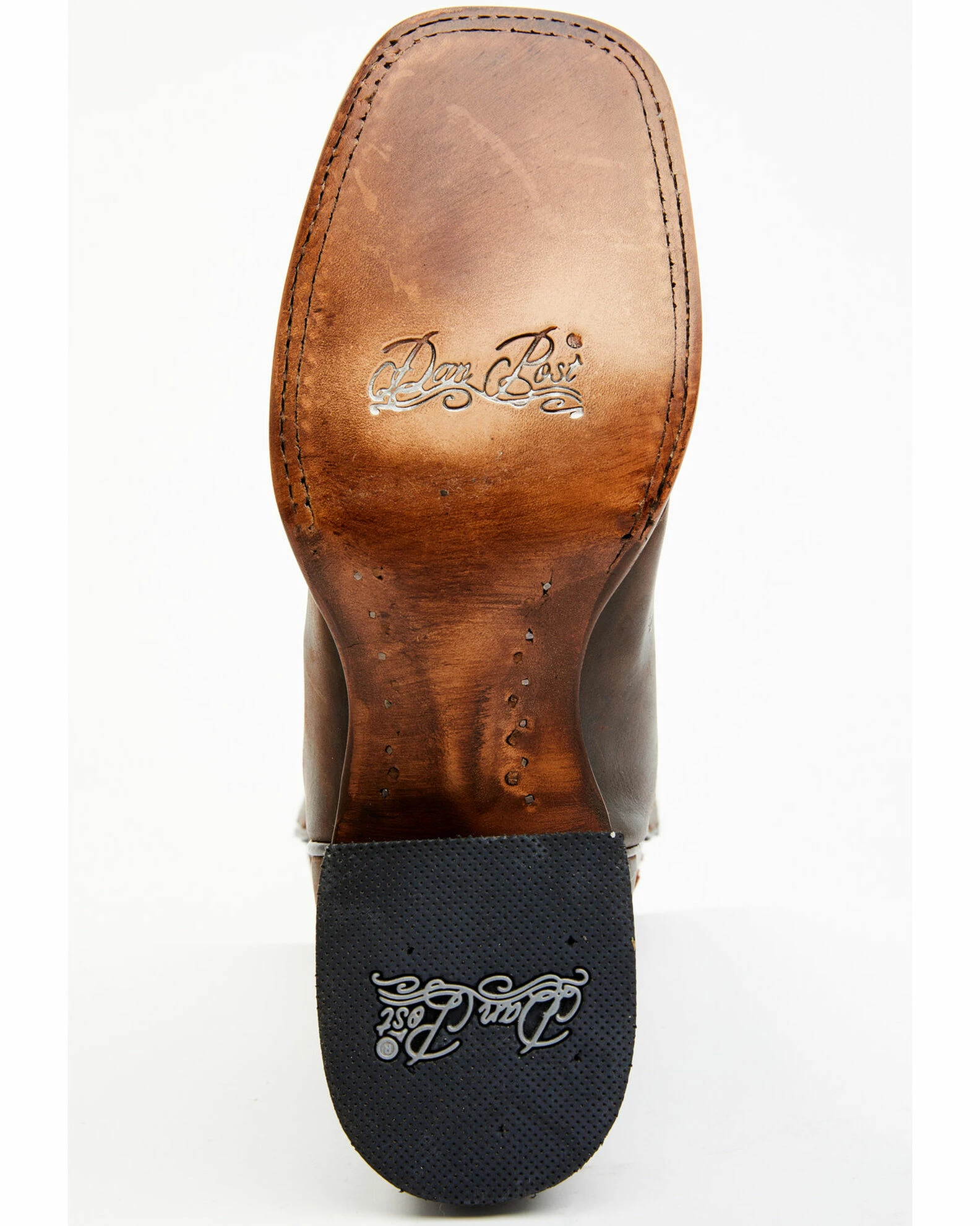 Dan Post Women's Sure Shot Embroidered Overlay Western Leather Boots - Broad Square Toe 9 Dan Post Women's Sure Shot Embroidered Overlay Western Leather Boots - Broad Square Toe - Image 7