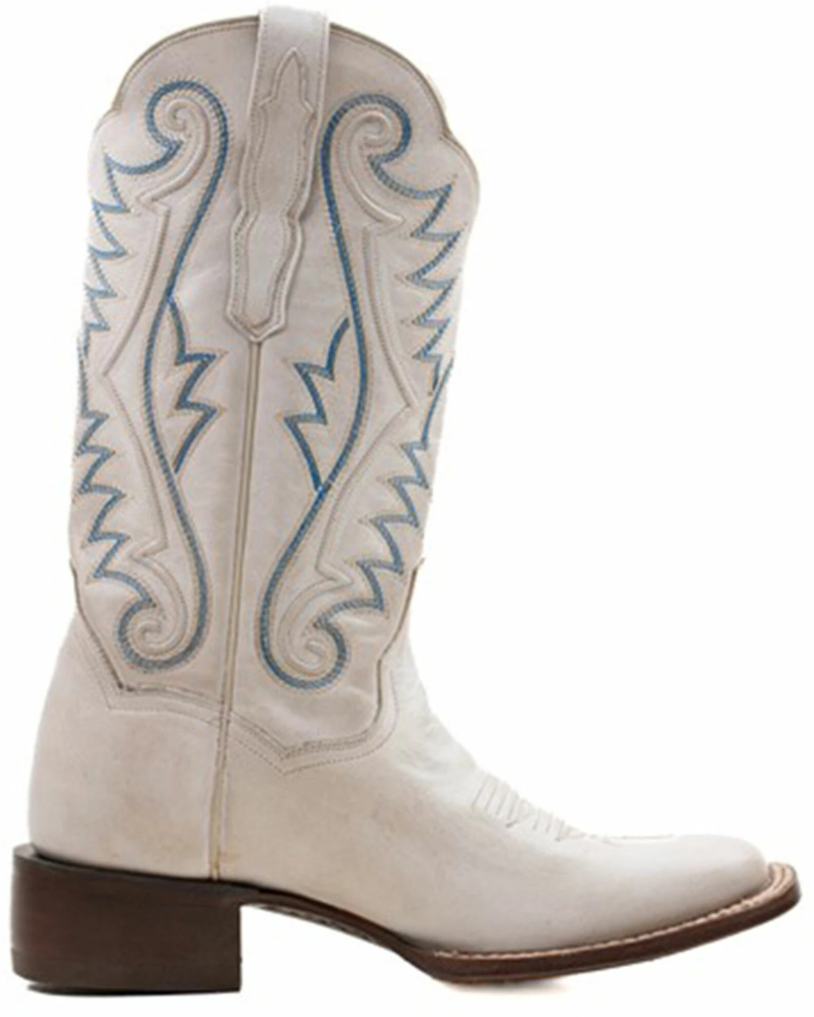 Dan Post Women's Sugar Western Boots - Broad Square Toe White 4 Dan Post Women's Sugar Western Boots - Broad Square Toe White - Image 2